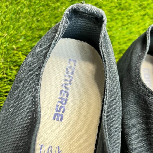 Converse Chuck Taylor All Star Ox Mens Size 12 Black Athletic Shoes Sneakers - Picture 8 of 10